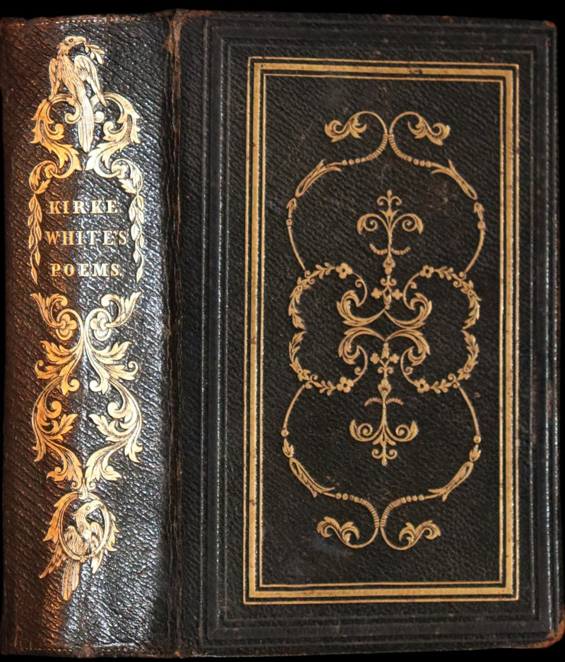1842 Rare Book - Henry Kirke White Poems and Melancholy Hours.