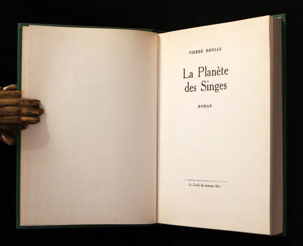 1963 Rare First Limited Edition #916 - La Planete des Singes (The Planet of the Apes) by Pierre Boulle.