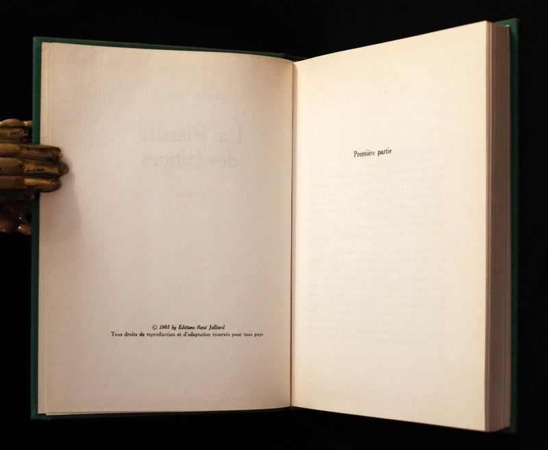 1963 Rare First Limited Edition #916 - La Planete des Singes (The Planet of the Apes) by Pierre Boulle.