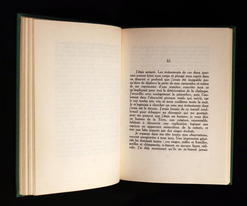 1963 Rare First Limited Edition #916 - La Planete des Singes (The Planet of the Apes) by Pierre Boulle.