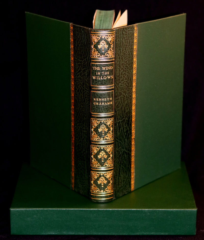 1959 Book bound by Cottage Bindery - The WIND IN THE WILLOWS illustrated by RACKHAM.