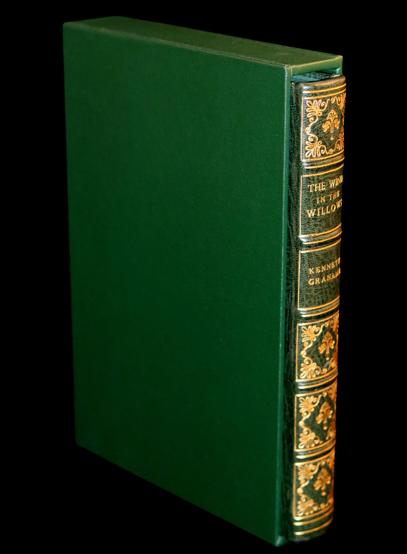 1959 Book bound by Cottage Bindery - The WIND IN THE WILLOWS illustrated by RACKHAM.