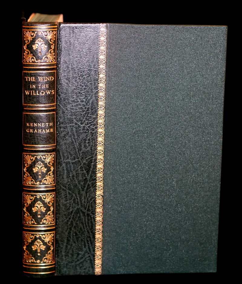 1959 Book bound by Cottage Bindery - The WIND IN THE WILLOWS illustrated by RACKHAM.