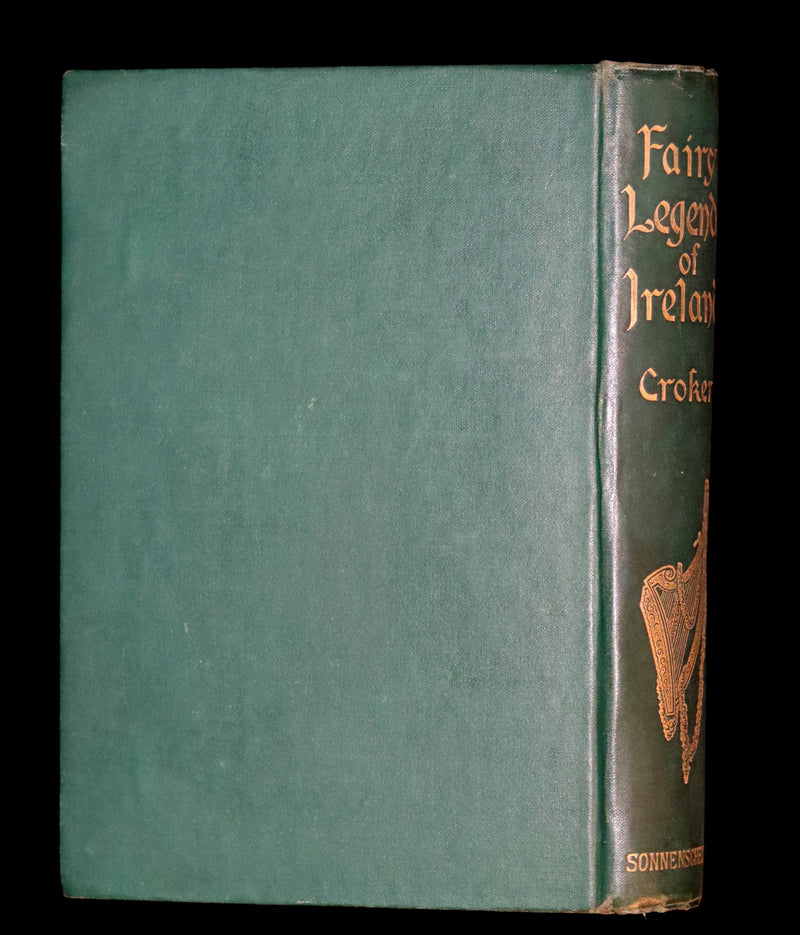 1902 Scarce Book - Fairy Legends and Traditions of the South of Ireland by T. Crofton Croker.