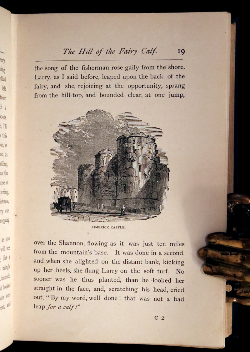 1902 Scarce Book - Fairy Legends and Traditions of the South of Ireland by T. Crofton Croker.