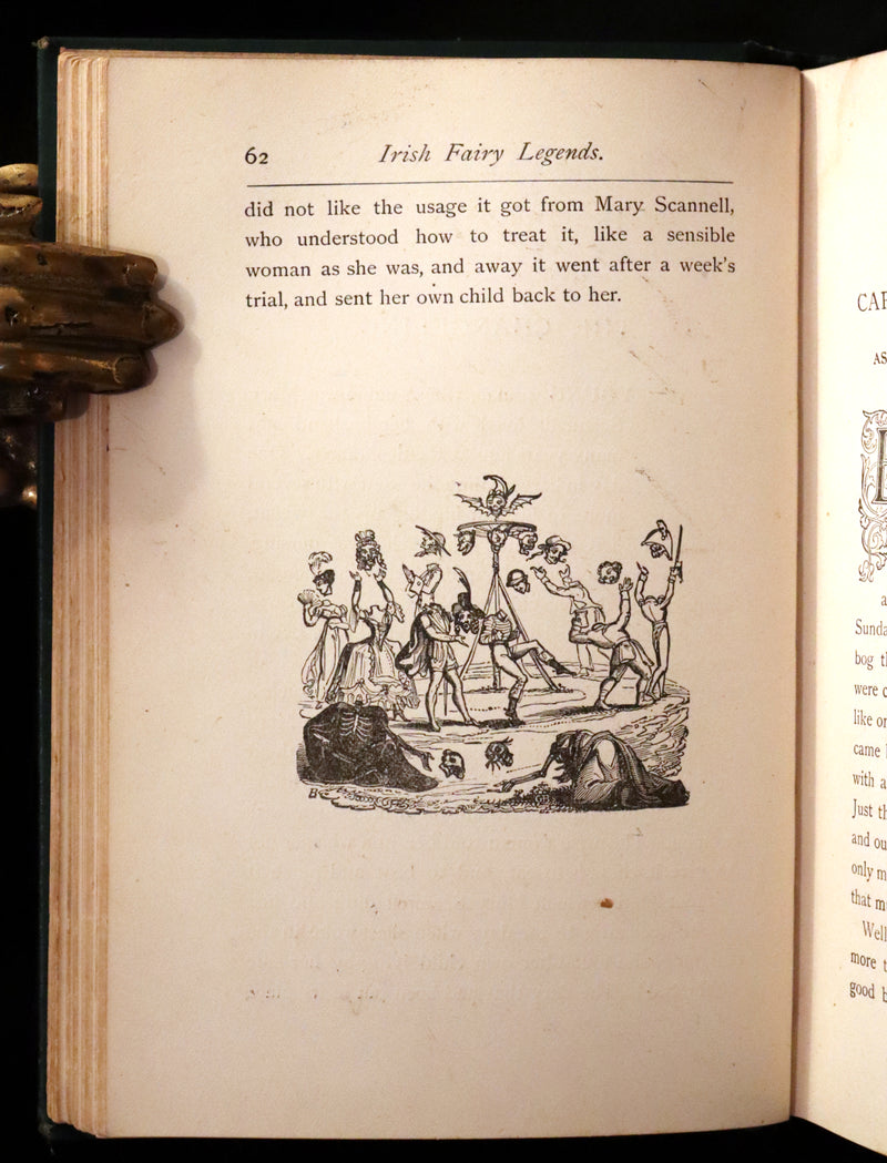 1902 Scarce Book - Fairy Legends and Traditions of the South of Ireland by T. Crofton Croker.