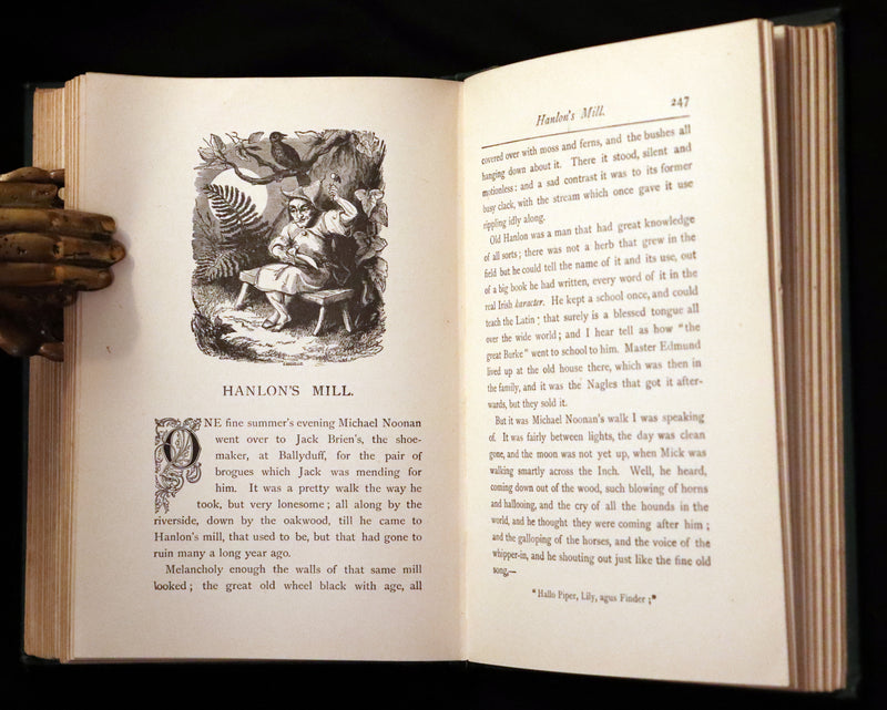 1902 Scarce Book - Fairy Legends and Traditions of the South of Ireland by T. Crofton Croker.