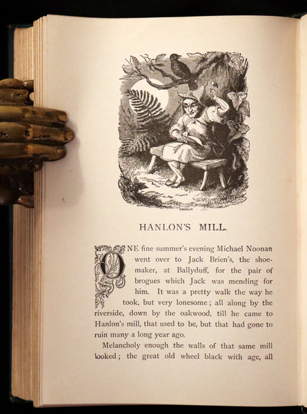 1902 Scarce Book - Fairy Legends and Traditions of the South of Ireland by T. Crofton Croker.