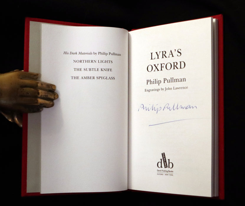 2003 Signed First Edition - LYRA'S OXFORD [His Dark Materials] by Philip Pullman.