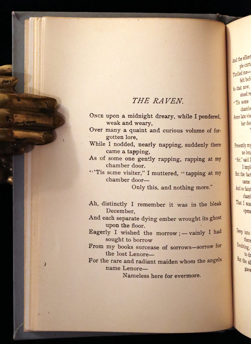 1890 Rare Book - The Raven and other Poems by Edgar Allan POE.