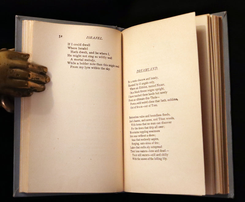 1890 Rare Book - The Raven and other Poems by Edgar Allan POE.