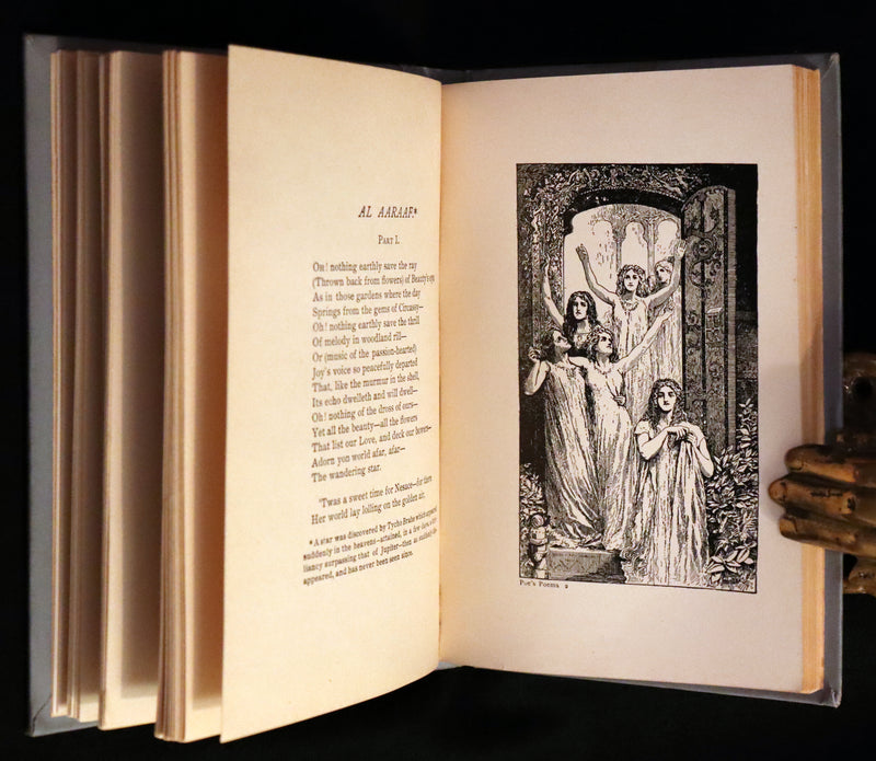 1890 Rare Book - The Raven and other Poems by Edgar Allan POE.