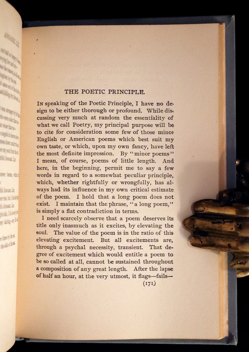 1890 Rare Book - The Raven and other Poems by Edgar Allan POE.