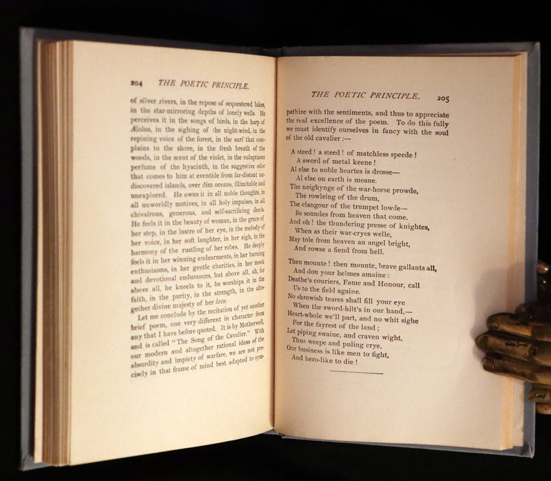 1890 Rare Book - The Raven and other Poems by Edgar Allan POE.