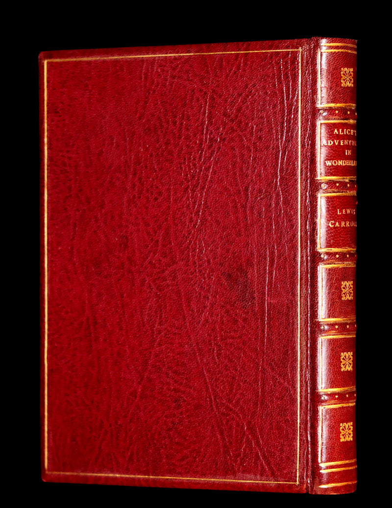 1869 Fine Cottage Binding - Alice's Adventures in Wonderland by Lewis Carroll.