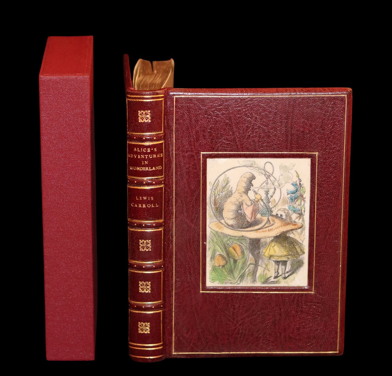1869 Fine Cottage Binding - Alice's Adventures in Wonderland by Lewis Carroll.