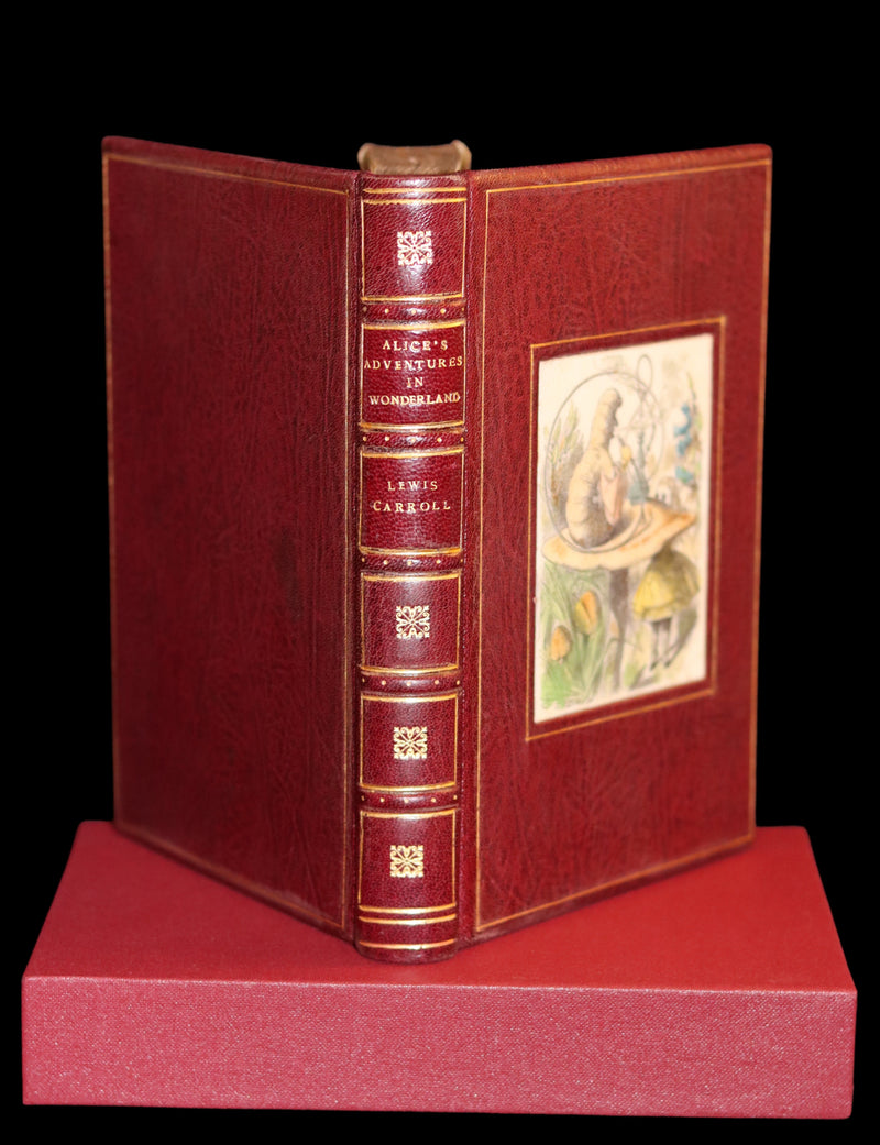 1869 Fine Cottage Binding - Alice's Adventures in Wonderland by Lewis Carroll.