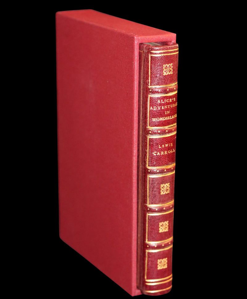 1869 Fine Cottage Binding - Alice's Adventures in Wonderland by Lewis Carroll.