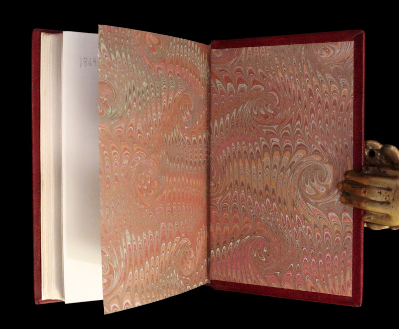 1869 Fine Cottage Binding - Alice's Adventures in Wonderland by Lewis Carroll.