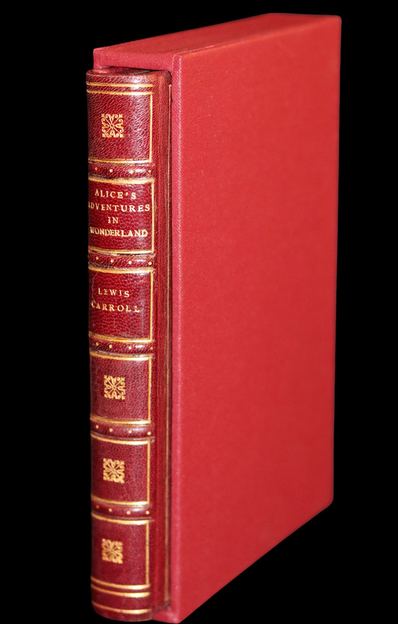 1869 Fine Cottage Binding - Alice's Adventures in Wonderland by Lewis Carroll.