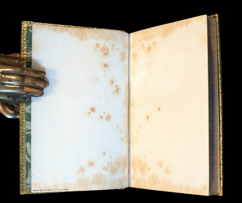 1931 "Miniature Edition" bound by RIVIERE - Alice's Adventures in Wonderland by Lewis Carroll.