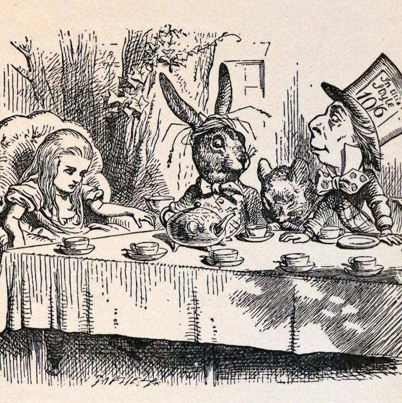 1931 "Miniature Edition" bound by RIVIERE - Alice's Adventures in Wonderland by Lewis Carroll.