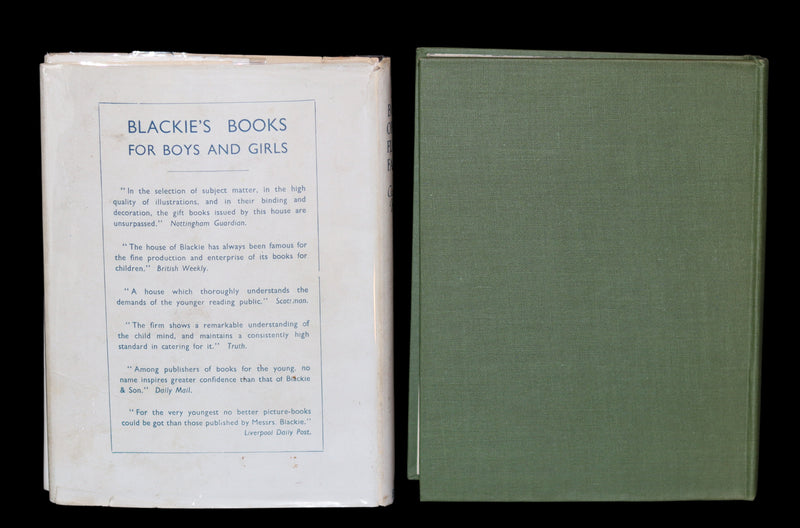 1940 Rare Book - THE BOOK OF THE FLOWER FAIRIES by Cicely Mary Barker with Dust Jacket.