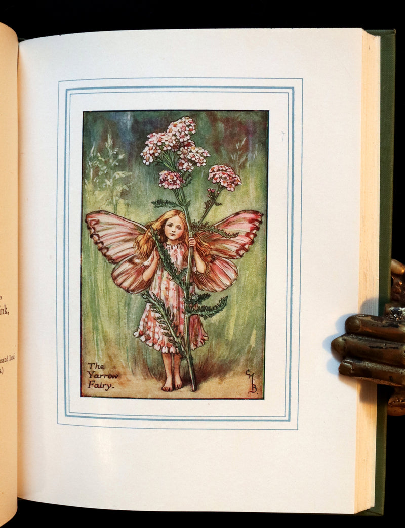 1940 Rare Book - THE BOOK OF THE FLOWER FAIRIES by Cicely Mary Barker with Dust Jacket.