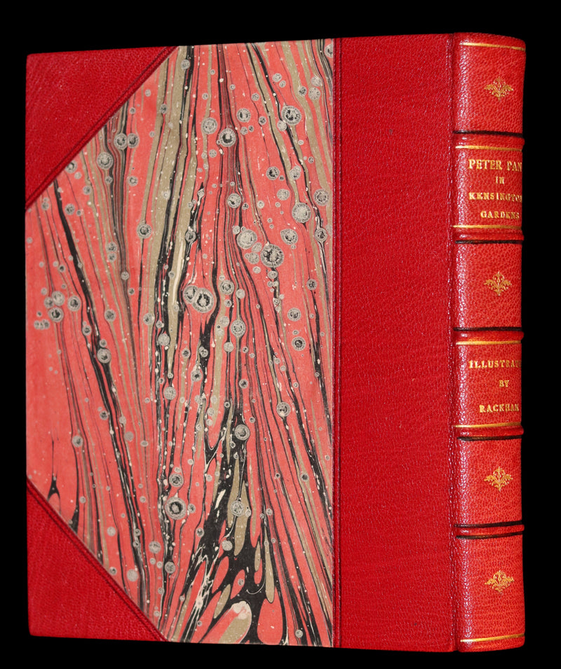 1920 Rare Book - PETER PAN in Kensington Garden illustrated by Arthur Rackham.
