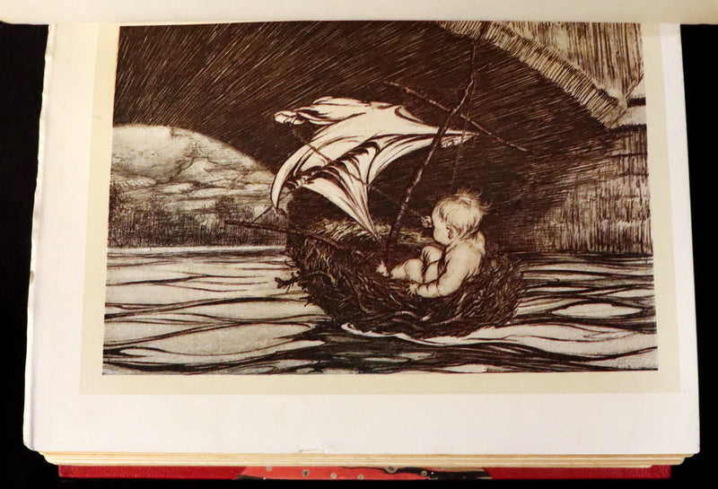 1920 Rare Book - PETER PAN in Kensington Garden illustrated by Arthur Rackham.