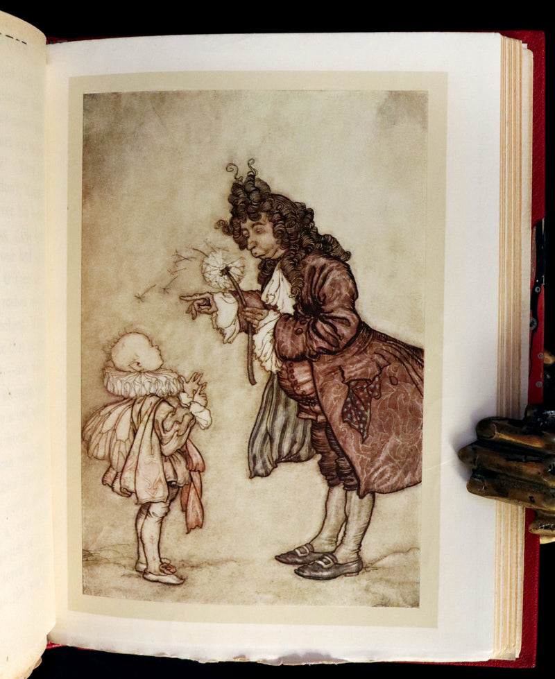 1920 Rare Book - PETER PAN in Kensington Garden illustrated by Arthur Rackham.