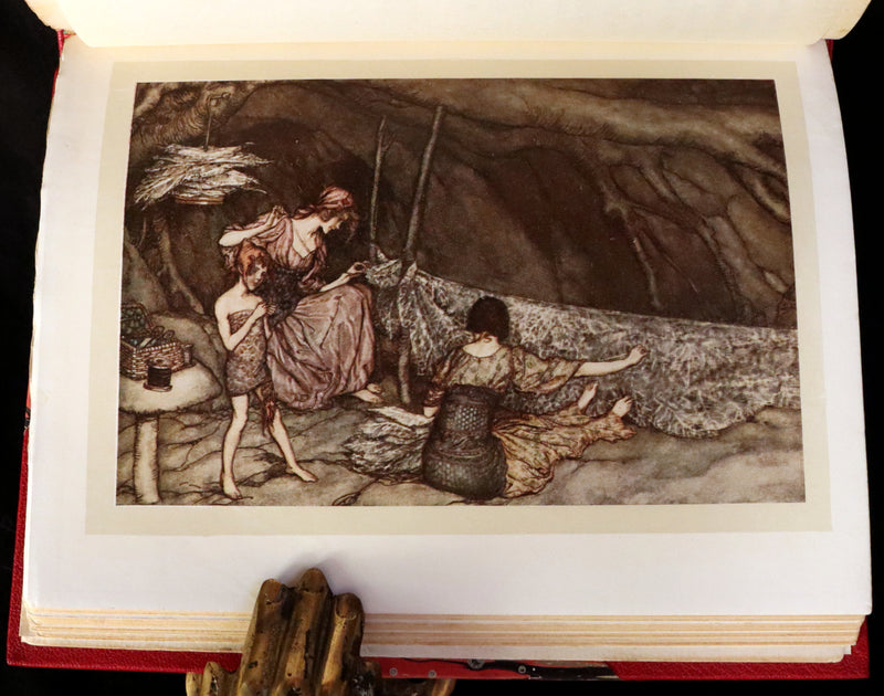 1920 Rare Book - PETER PAN in Kensington Garden illustrated by Arthur Rackham.