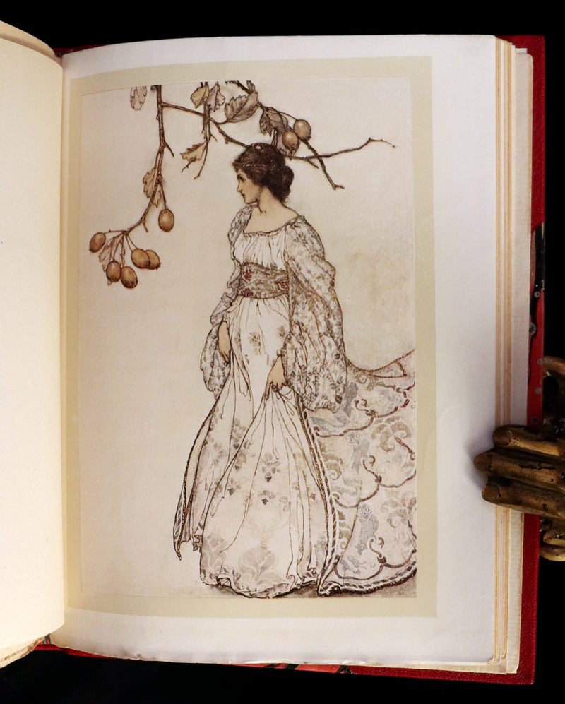 1920 Rare Book - PETER PAN in Kensington Garden illustrated by Arthur Rackham.