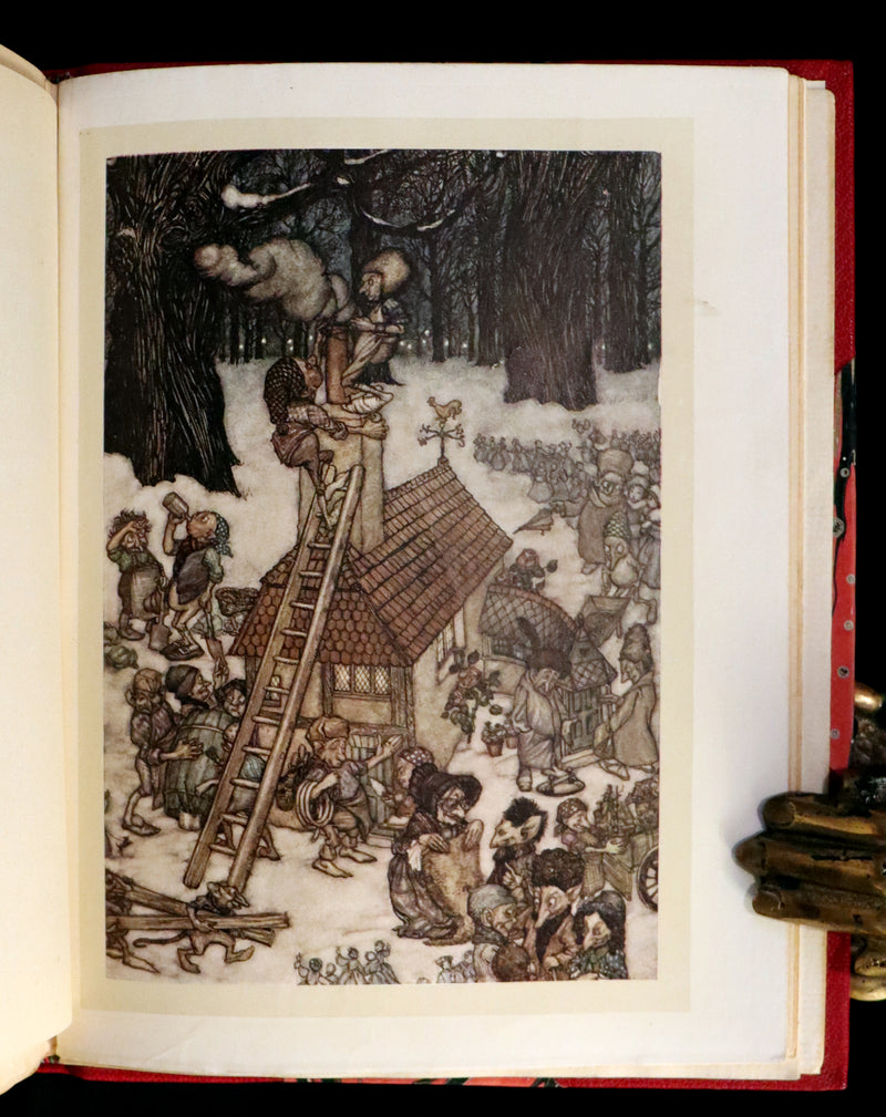 1920 Rare Book - PETER PAN in Kensington Garden illustrated by Arthur Rackham.