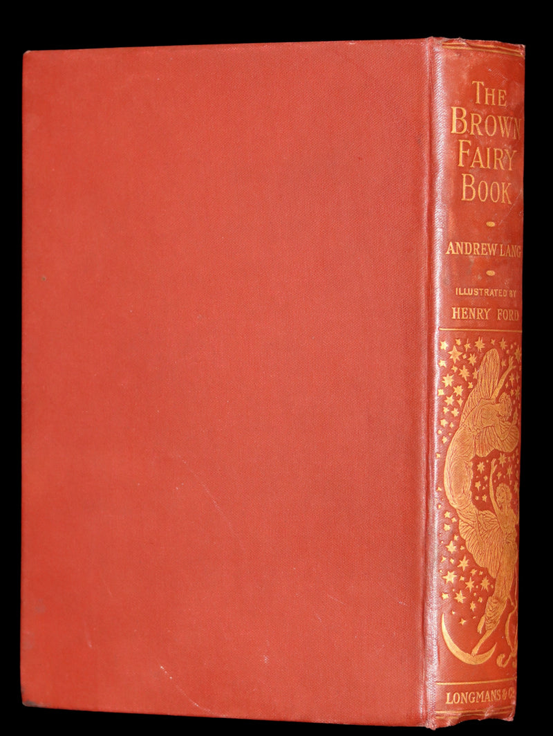 1914 Rare Book - The BROWN FAIRY BOOK by Andrew Lang Illustrated by H. J. FORD.