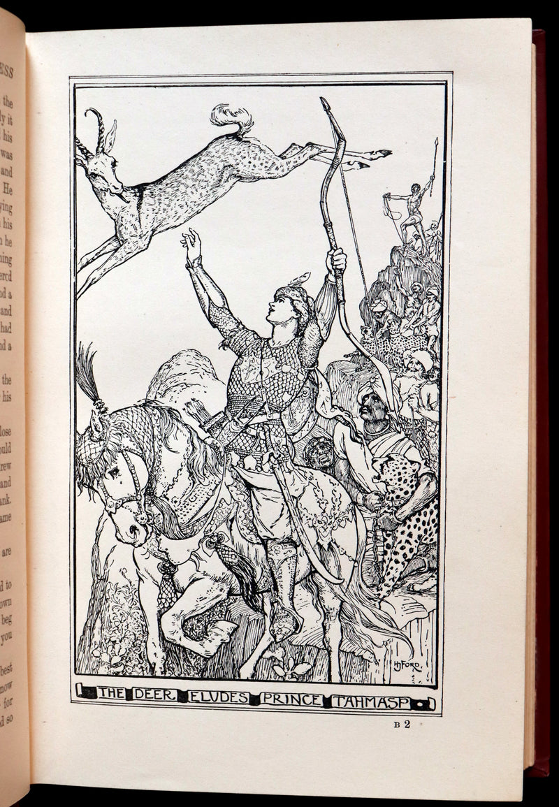 1914 Rare Book - The BROWN FAIRY BOOK by Andrew Lang Illustrated by H. J. FORD.