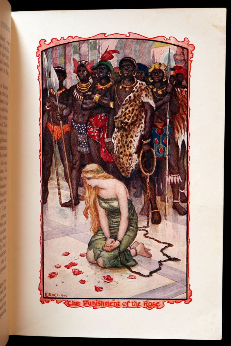 1914 Rare Book - The BROWN FAIRY BOOK by Andrew Lang Illustrated by H. J. FORD.