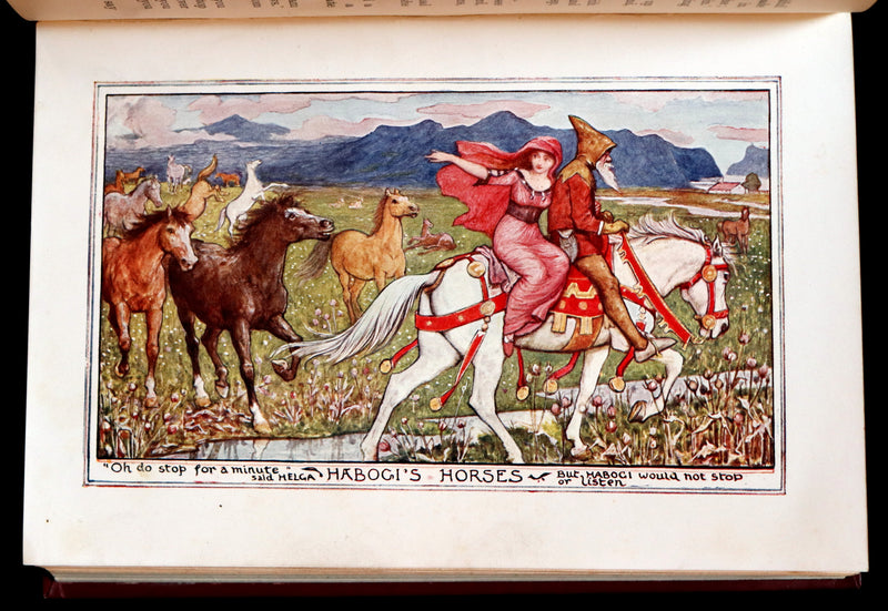 1914 Rare Book - The BROWN FAIRY BOOK by Andrew Lang Illustrated by H. J. FORD.