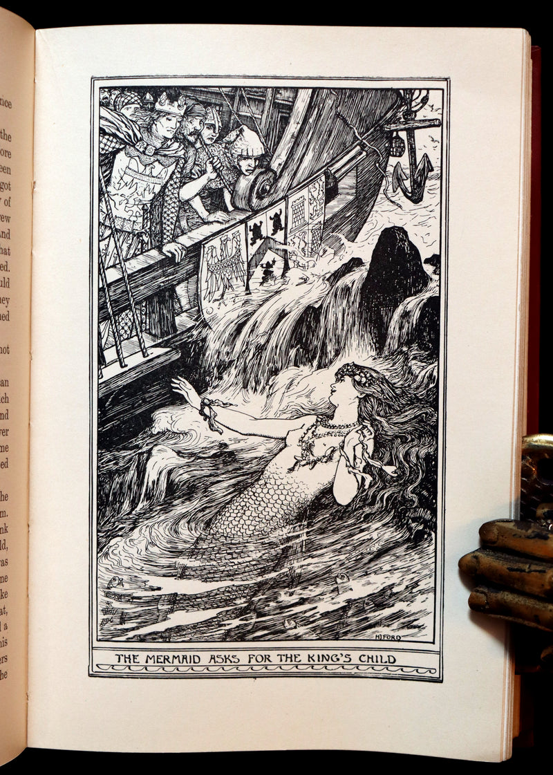 1914 Rare Book - The BROWN FAIRY BOOK by Andrew Lang Illustrated by H. J. FORD.