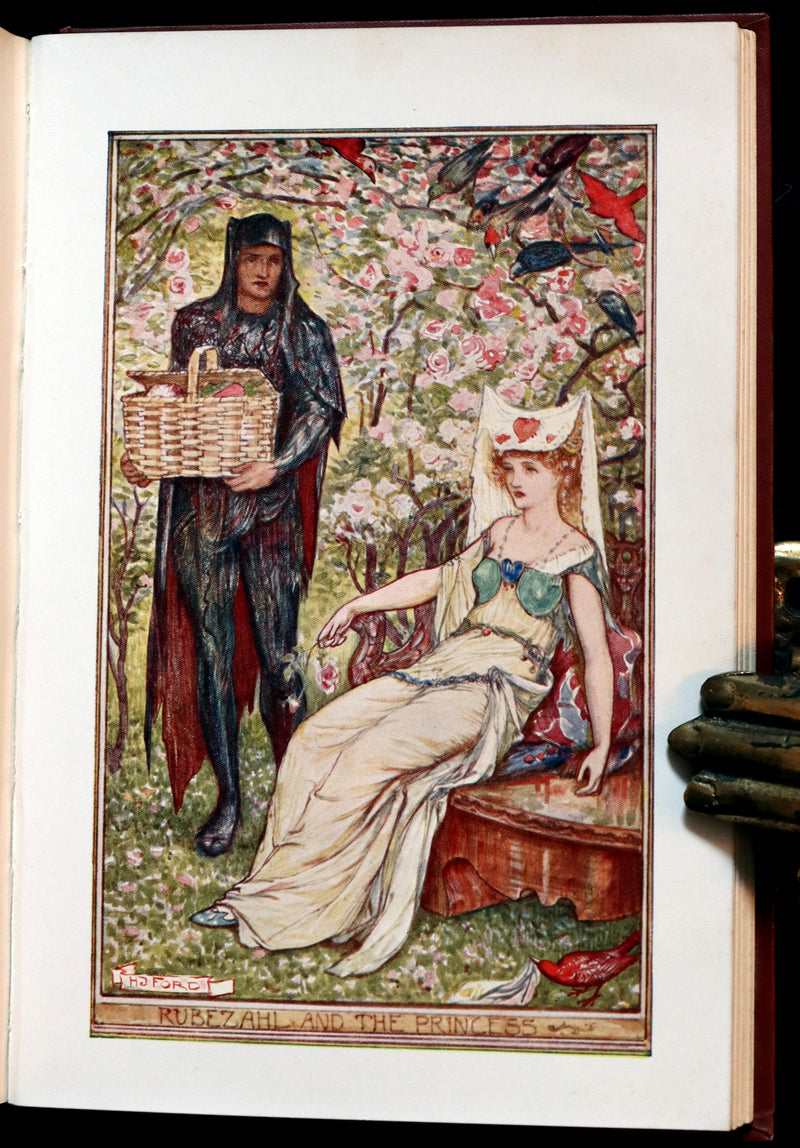 1914 Rare Book - The BROWN FAIRY BOOK by Andrew Lang Illustrated by H. J. FORD.