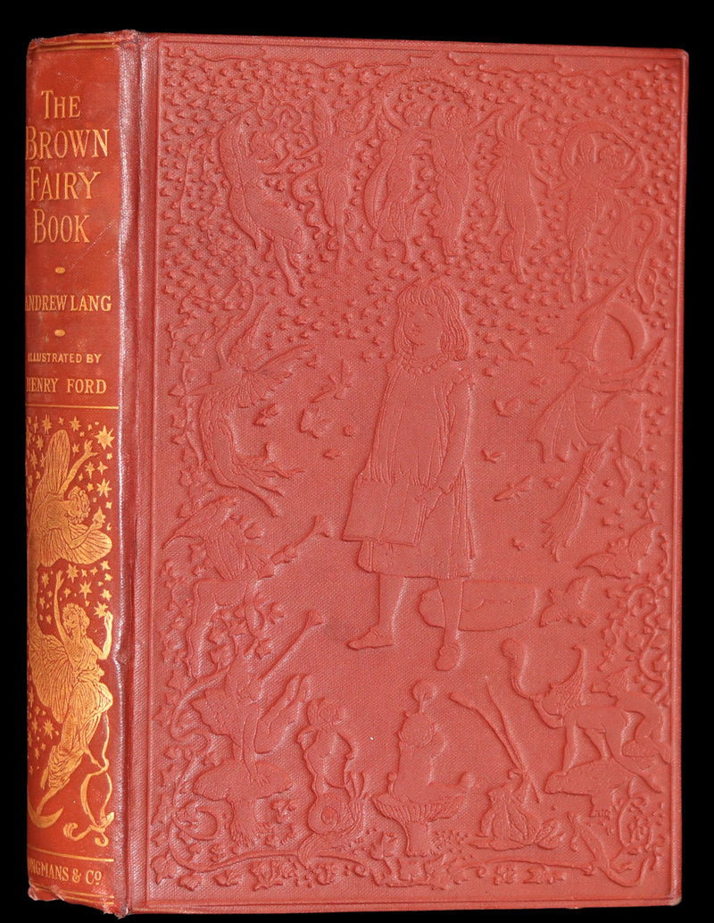1914 Rare Book - The BROWN FAIRY BOOK by Andrew Lang Illustrated by H. J. FORD.