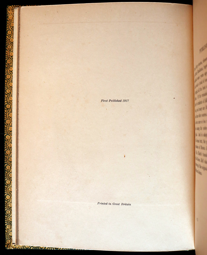 1917 Rare Rackham 1stED bound by Bayntun - Little Brother & Little Sister and Other Tales by Brothers Grimm.