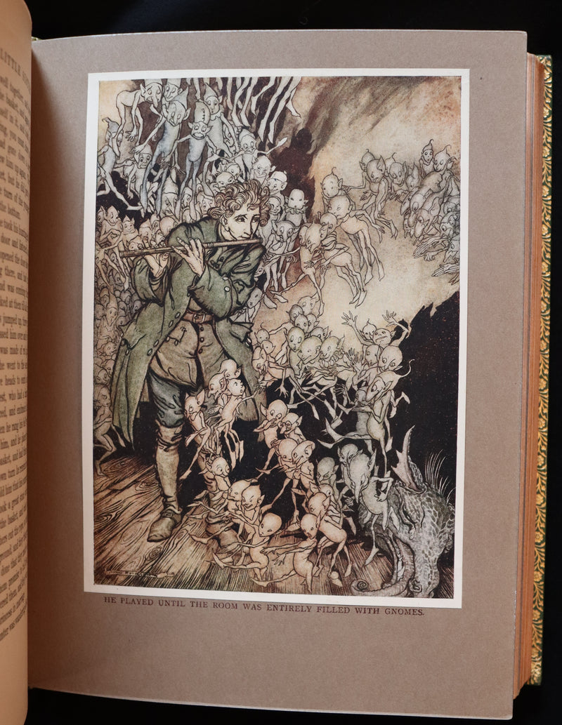 1917 Rare Rackham 1stED bound by Bayntun - Little Brother & Little Sister and Other Tales by Brothers Grimm.