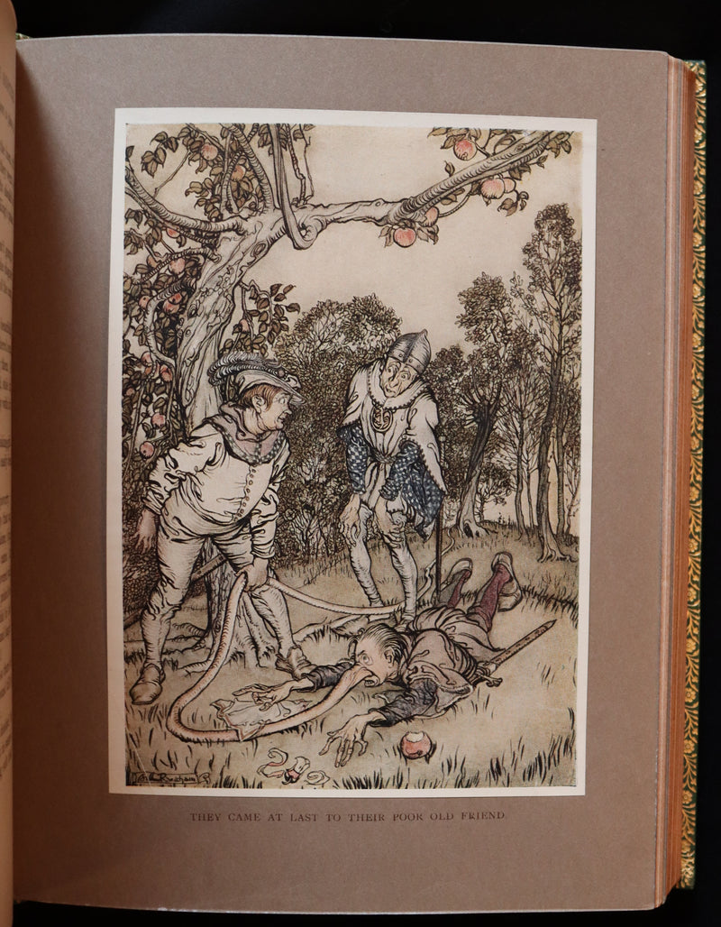 1917 Rare Rackham 1stED bound by Bayntun - Little Brother & Little Sister and Other Tales by Brothers Grimm.