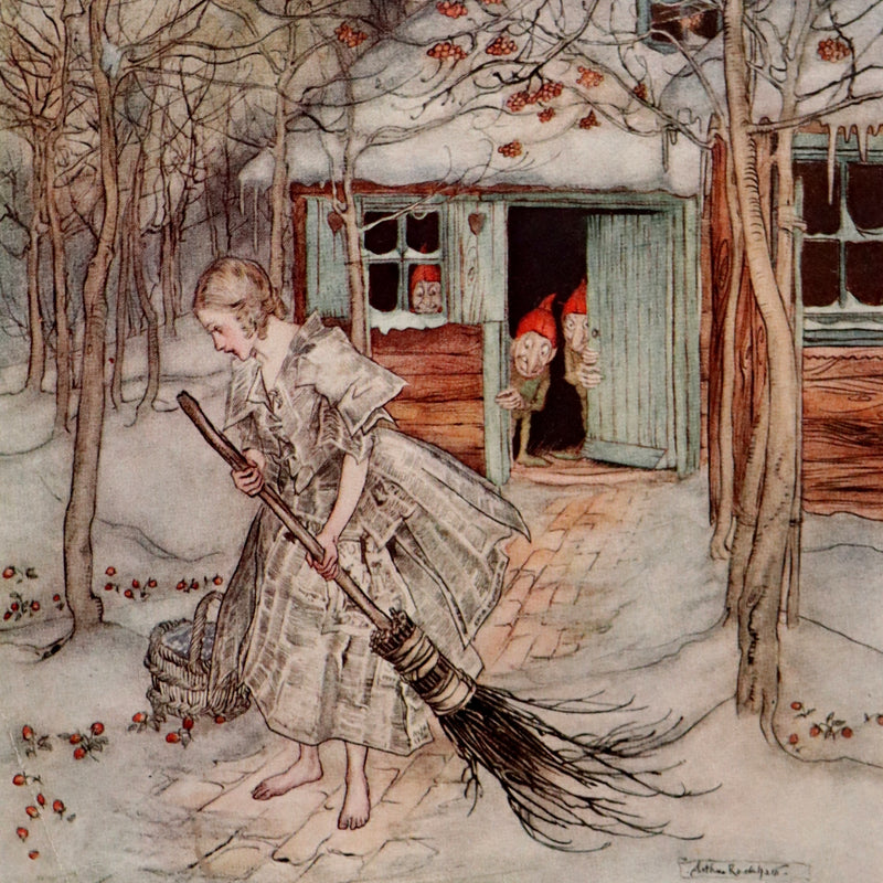 1917 Rare Rackham 1stED bound by Bayntun - Little Brother & Little Sister and Other Tales by Brothers Grimm.