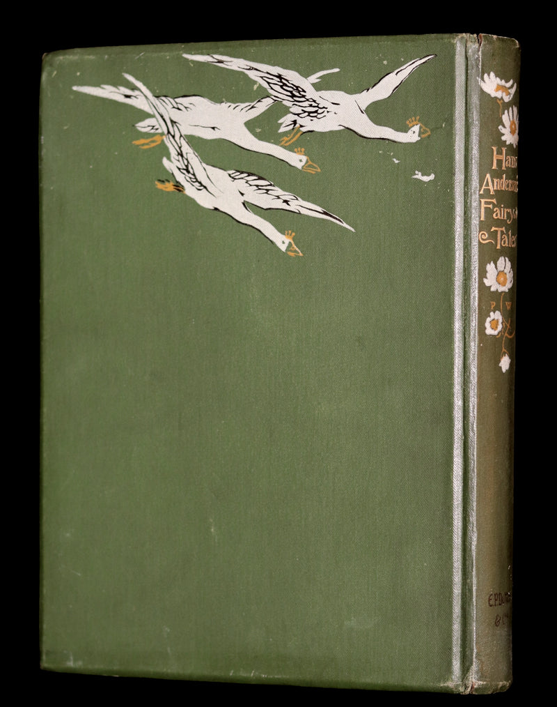 1890 Rare Book - Hans Andersen FAIRY TALES illustrated by Evelyn Stuart Hardy.