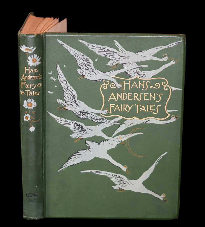 1890 Rare Book - Hans Andersen FAIRY TALES illustrated by Evelyn Stuart Hardy.