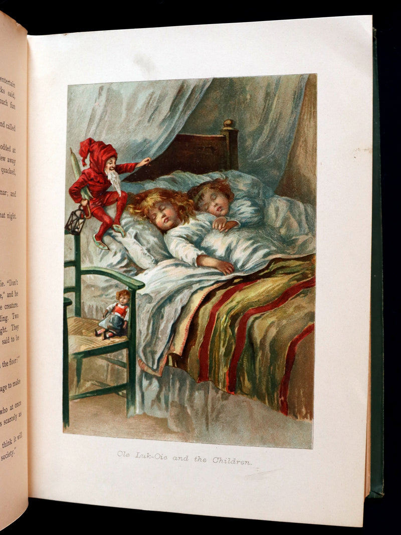 1890 Rare Book - Hans Andersen FAIRY TALES illustrated by Evelyn Stuart Hardy.