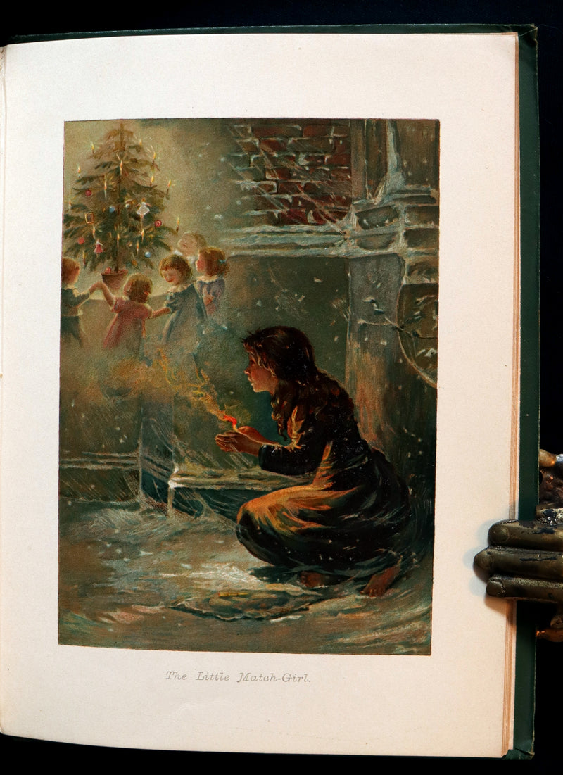 1890 Rare Book - Hans Andersen FAIRY TALES illustrated by Evelyn Stuart Hardy.