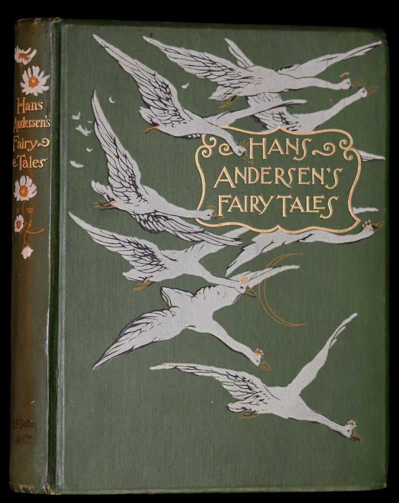 1890 Rare Book - Hans Andersen FAIRY TALES illustrated by Evelyn Stuart Hardy.